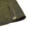 Tarps Now Tarp, 20 ft x 20 ft, 20 Mil, Olive Drab, Cotton Canvas CS-CWD12-2020 - alternate 5